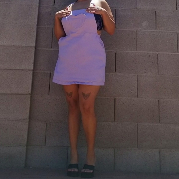 Blackheart Dresses & Skirts - Plus size denim overall dress